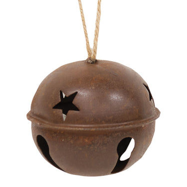 Rusty X-Large Jingle Bell, 4-1/2